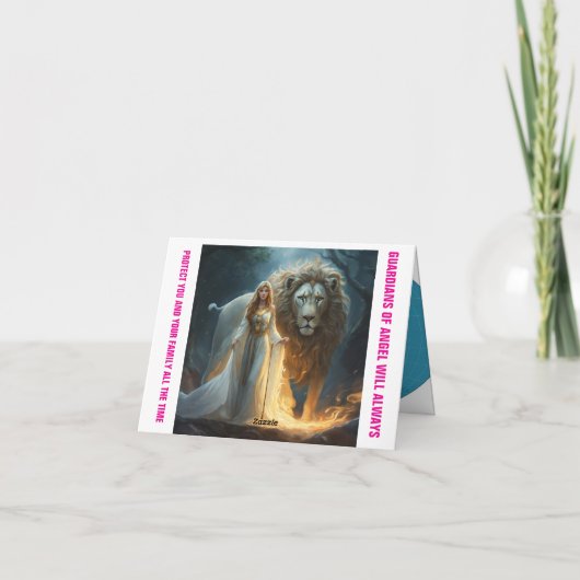 Carte de remerciements - Customisé avec la Protect (Dos)