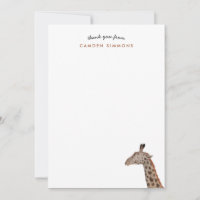 Cute Giraffe Enfants stationnaires