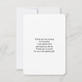 Carte De Remerciements Cute Halloween Chat, chauve-souris et maman Boo (Dos)