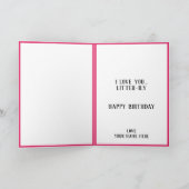 Carte De Remerciements Cute Kitty Chat Kitten Meilleur Ami Joyeux Anniver (Intérieur)