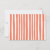 Carte De Remerciements Cute Personnalisé Photo Plat de Pêche (Dos)