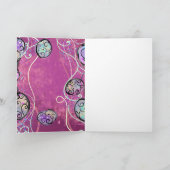 CARTE DE REMERCIEMENTS DACHSHUND     (Intérieur)