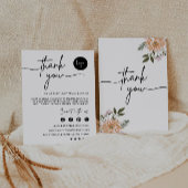 Carte de remerciements d'affaires modifiable Impri