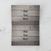 Carte de remerciements d'agneau pour bébé (Intérieur)