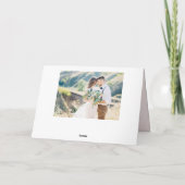 Carte De Remerciements Dainty Script Forever remerciement de mariage reco (Dos)