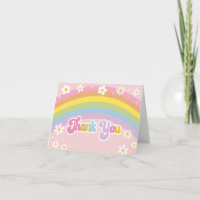 Daisy Rainbow Retro Anniversaire