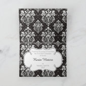 Carte De Remerciements Damas de la première communion afro-américaine (Intérieur)