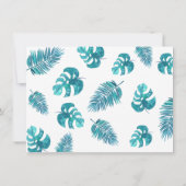 Carte de remerciements d'animaux de jungle (Dos)