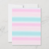 Carte de remerciements d'anniversaire (Dos)