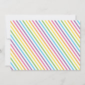 Carte de remerciements d'anniversaire (Dos)