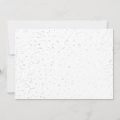 Carte de remerciements d'anniversaire à la fête de (Dos)