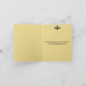 CARTE DE REMERCIEMENTS d'anniversaire de FAUX Flap (Intérieur)