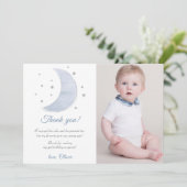 Carte de remerciements d'anniversaire de l'astrona (Debout devant)