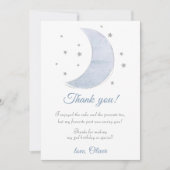 Carte de remerciements d'anniversaire de l'astrona (Devant)