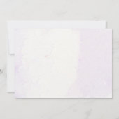 Carte de remerciements d'anniversaire de l'astrona (Dos)