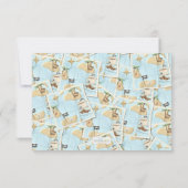 Carte de remerciements d'anniversaire de pirate (Dos)