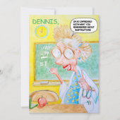 Carte de remerciements d'anniversaire personnalisé (Devant)