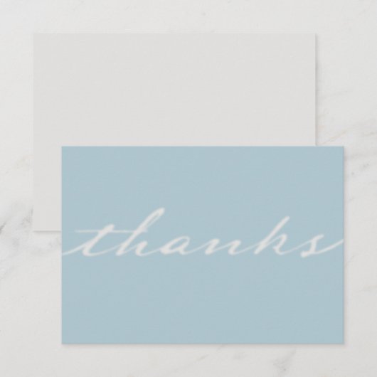 Carte De Remerciements dans le Mariage d'amour de Dieu (Devant / Derrière)