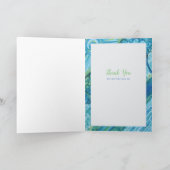 Carte de remerciements d'appréciation (Intérieur)