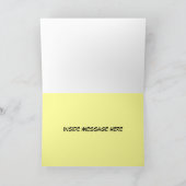 Carte de remerciements d'art de bruit - image (Intérieur)