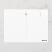 Carte de remerciements d'art floral Dandelion modi (Dos)