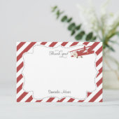 Carte de remerciements d'avion (Debout devant)