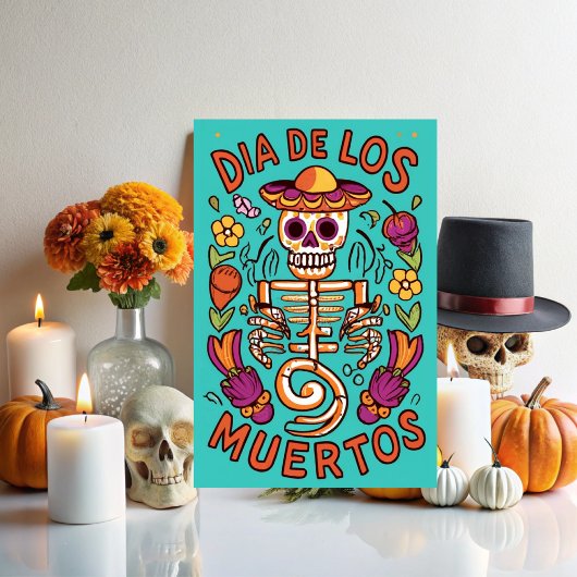 Carte De Remerciements Day of the Dead