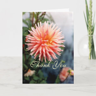 Carte De Remerciements Dazzling Flower