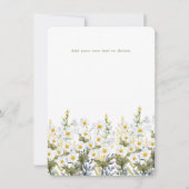 Carte de remerciements de baby shower avec un ador (Dos)