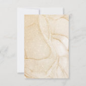 Carte de remerciements de Baby shower bleu Eucalyp (Dos)