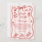 Carte de remerciements de Baby shower Ciao Citron  (Devant)