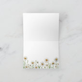 Carte de remerciements de Baby shower d'aquarelle  (Intérieur)