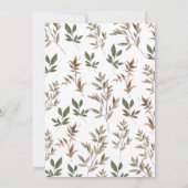 Carte de remerciements de Baby shower de camion Ci (Dos)