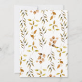 Carte de remerciements de Baby shower de camion Ci (Dos)