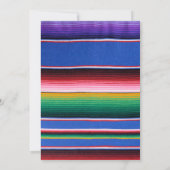 Carte de remerciements de Baby shower de Fiesta -  (Dos)