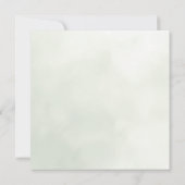 Carte de remerciements de Baby shower de l'ours de (Dos)