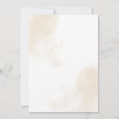 Carte de remerciements de Baby shower de l'ours en (Dos)