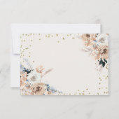 Carte de remerciements de Baby shower d'ours de sa (Dos)