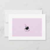 carte de remerciements de baby shower moderne (Dos)