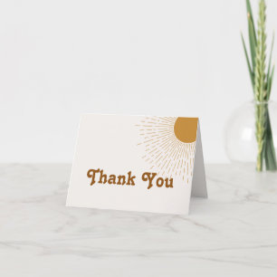 Carte de remerciements de Baby shower modifiable