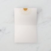 Carte de remerciements de Baby shower modifiable (Intérieur)