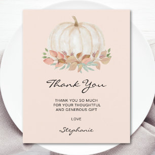 Carte de remerciements de Baby shower petit Citrou