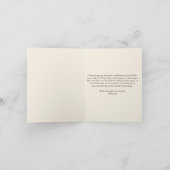 Carte de remerciements de Baby shower pour garçon  (Intérieur)