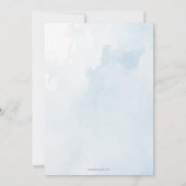 Carte de remerciements de Baby shower pour garçons (Dos)