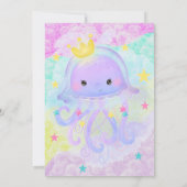 Carte de remerciements de Baby shower Princess Jel (Dos)