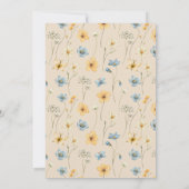 Carte de remerciements de baby shower sans distinc (Dos)