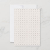 Carte de remerciements de Baby shower Teddy Bear (Dos)