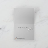 Carte de remerciements de bande dessinée de (Intérieur)