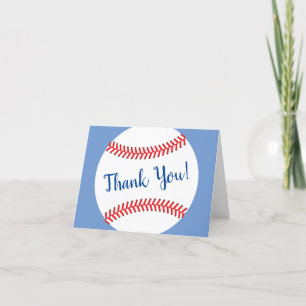 Carte de remerciements de base-ball Little Slugger