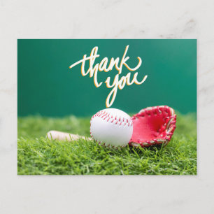 Carte de remerciements de baseball 